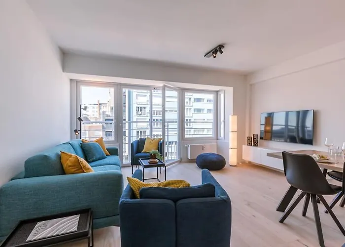 Huswell - Lovely Apartment With Lateral Sea View And Parking